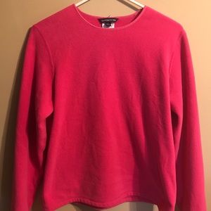Lands end fleece sweatshirt